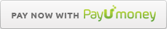 Pay with Credit card, Debit card, Mobile Wallet and Net Banking